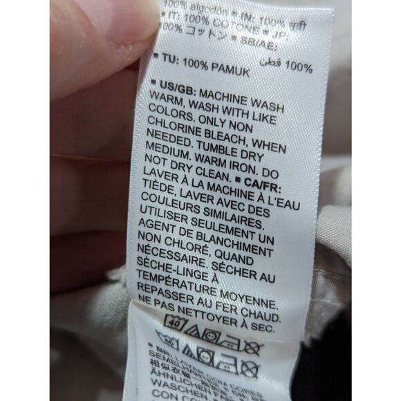 Amazon Essentials Men's 34 Tan Mid-Rise Light Khaki Cargo Shorts - Picture 5 of 6